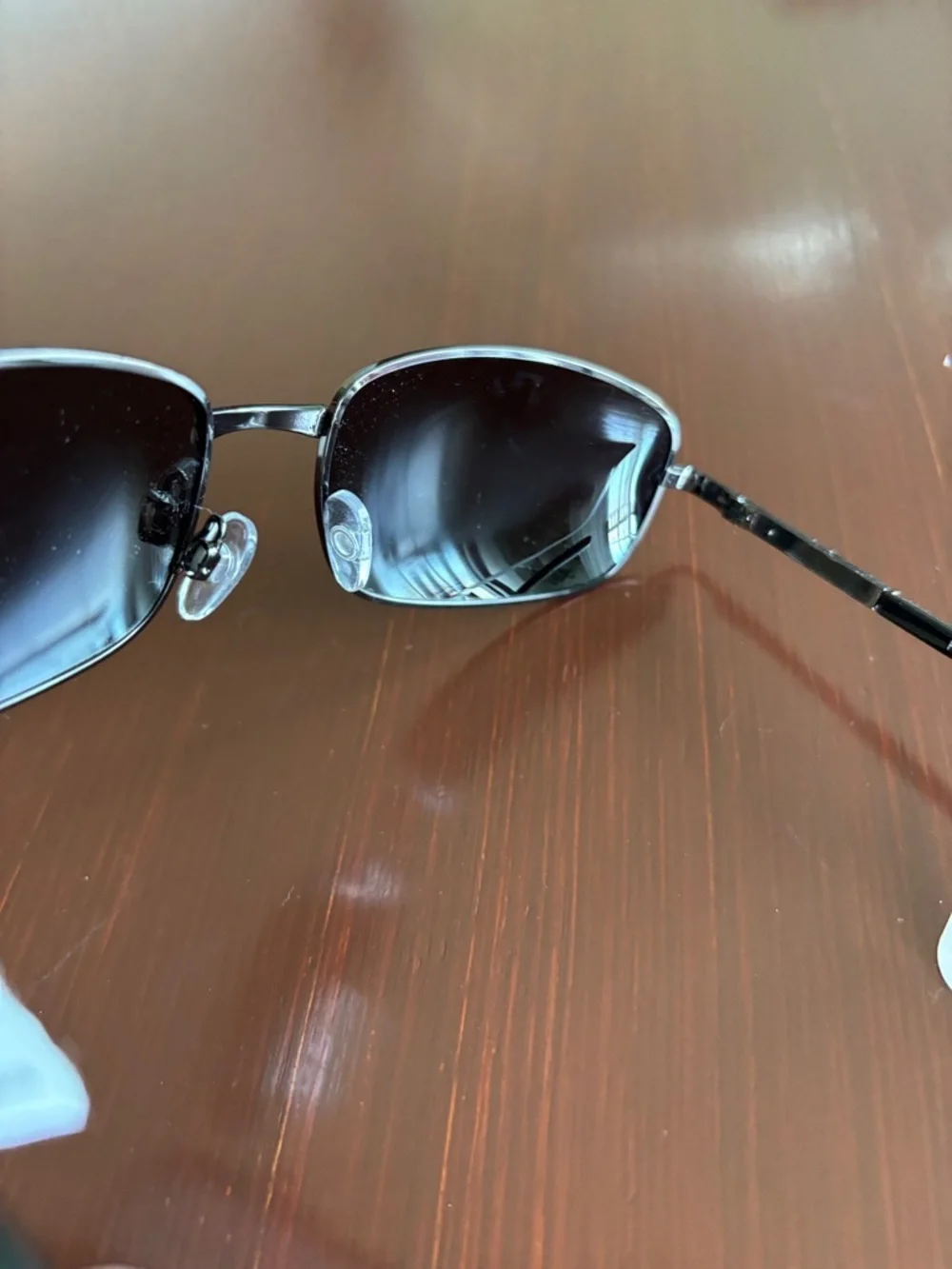 Foster Grant  Polarized MaxBlock 100% UVA-UVB Aviator,gray mirror,black frame